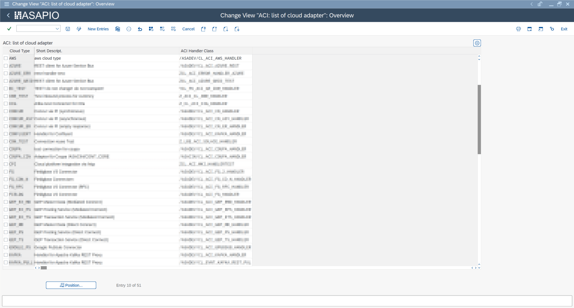 SCPR20 BC-Set import for AWS connector