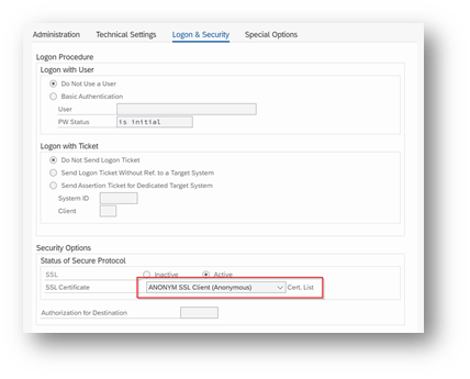 SM59 RFC destination for Azure Service Bus