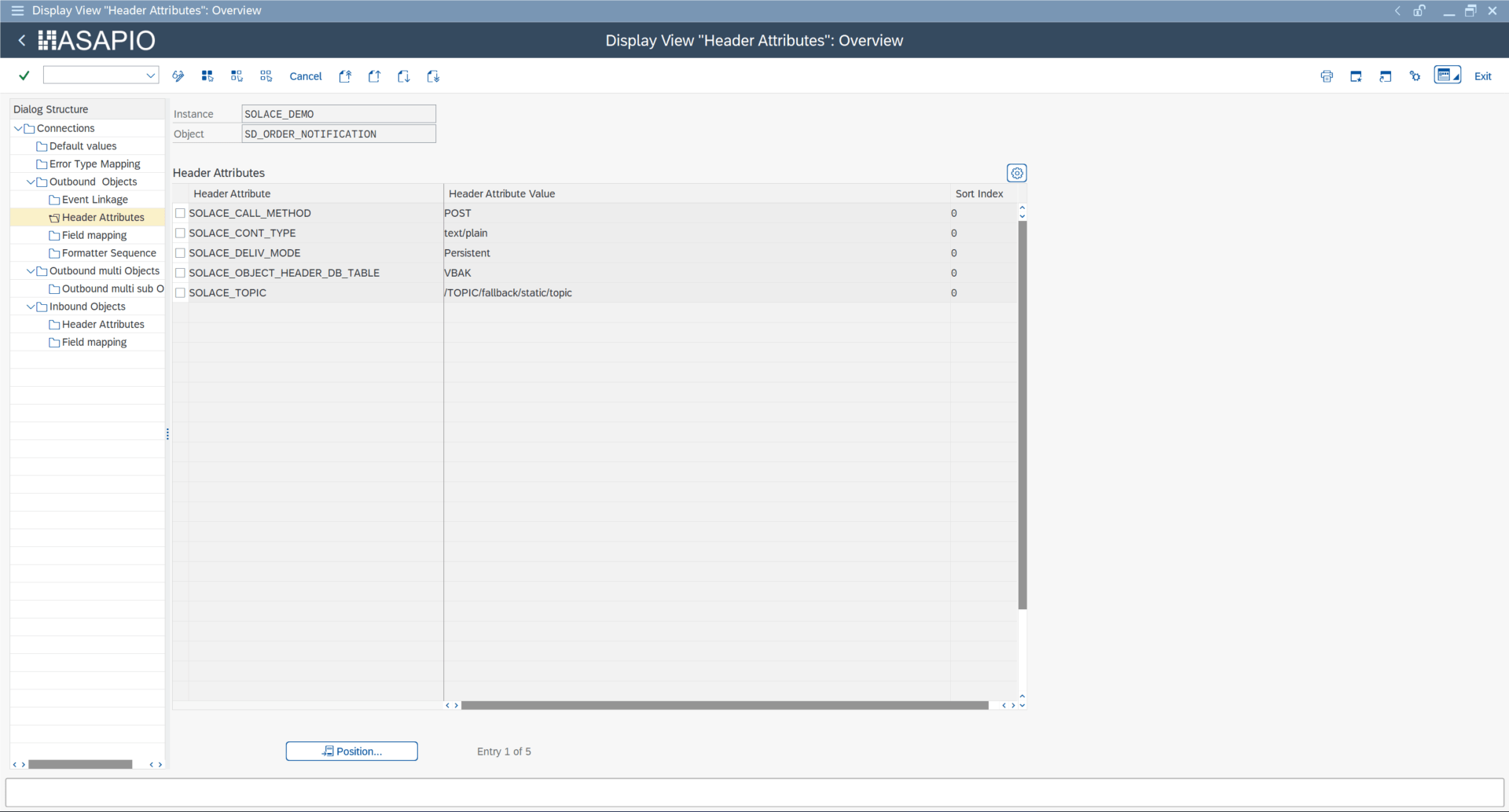 Dynamic topic field mapping