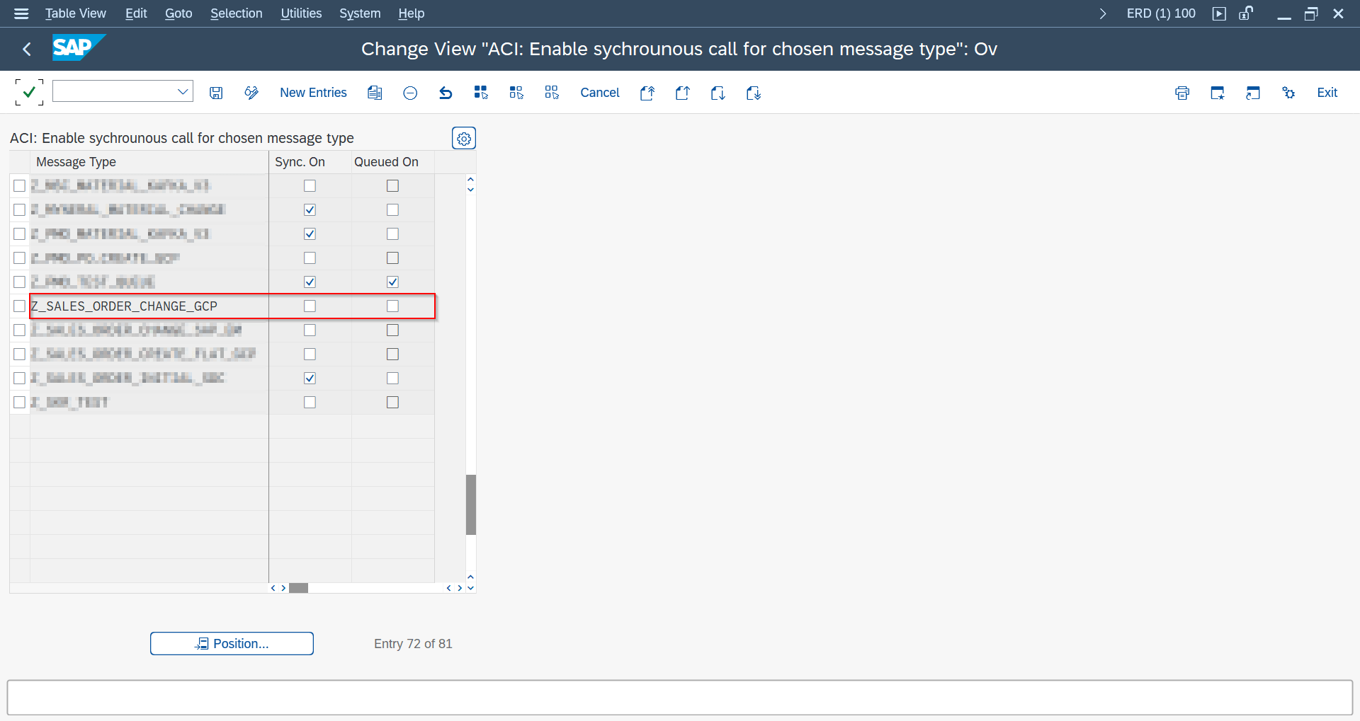 ACI_SYNC configuration detail