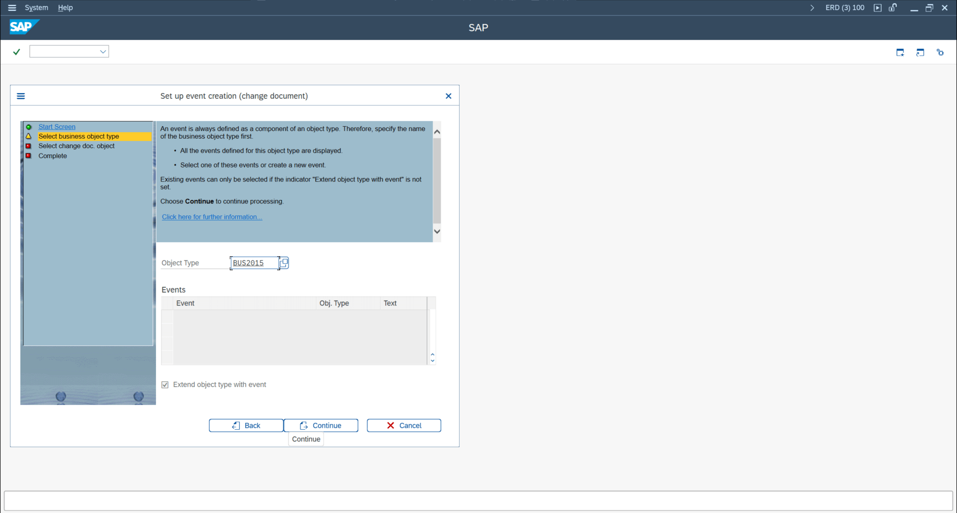 SWU_EWCD creating a custom event choosing package and namespace