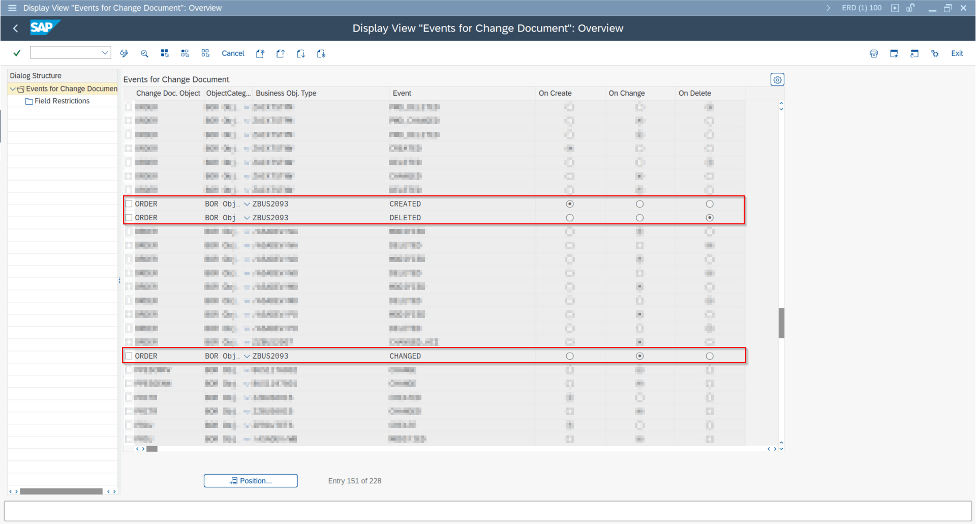 SWEC Event Container configuration
