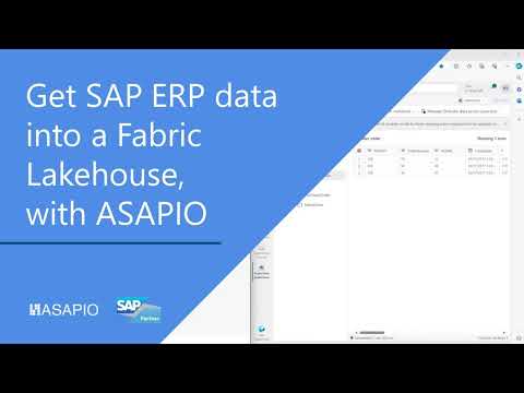 Demo: Send SAP Sales Orders to Microsoft Fabric
